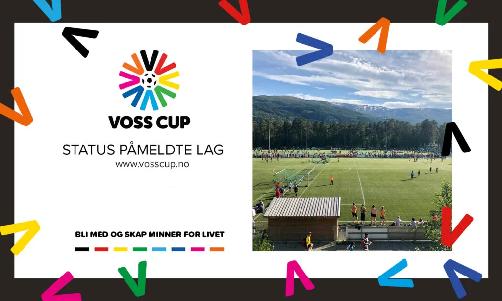 Status påmeldte lag - Voss Cup 2023